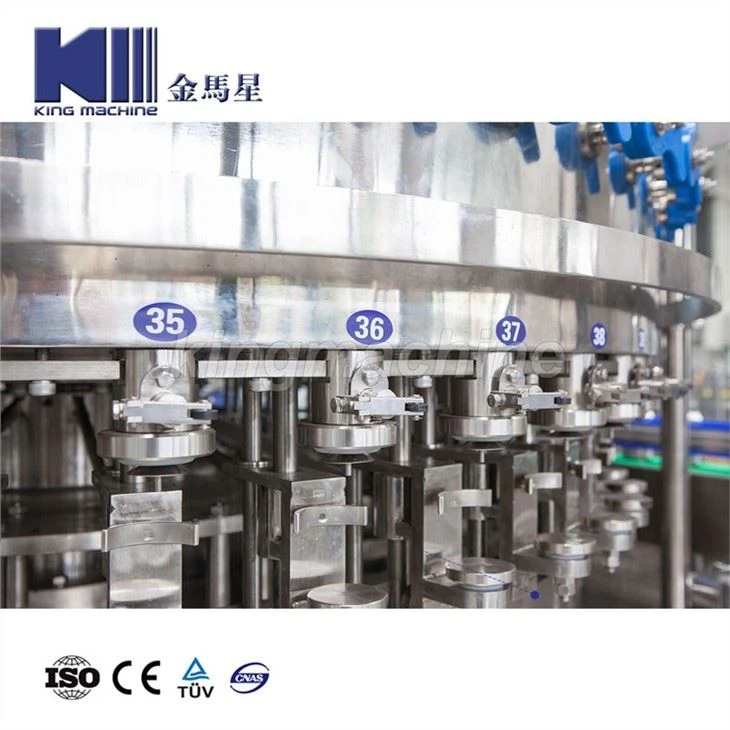 Automatic Aluminum Can Soft Gas Drink Beverage Filling Production Line