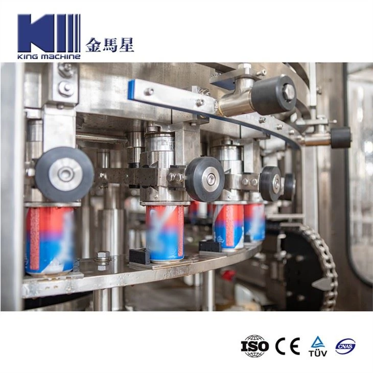 Monoblock 2 in 1 Juice Can Filling And Sealing Machine